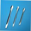 ASAKKURA 3pcs Stainless Steel Makeup Spatulas for Creams Lipstick Powder Spoon and Cosmetic Application Beauty Tool for Skincare and Makeup Sampling view 3