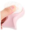 PLAFOPE Double Sided Facial Exfoliator Brush Soft Bristle Silicone Facial Cleansing Tool Gentle Skin Care view 2