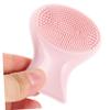 PLAFOPE Double Sided Facial Exfoliator Brush Soft Bristle Silicone Facial Cleansing Tool Gentle Skin Care view 4