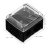 IWOWHERO Double Hole Pencil Sharpener for Lip Liner Eyeliner Mini Eyebrow Sharpener Perfect for Hand Easy to Carry Use view 2