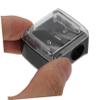 IWOWHERO Double Hole Pencil Sharpener for Lip Liner Eyeliner Mini Eyebrow Sharpener Perfect for Hand Easy to Carry Use view 3