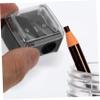 IWOWHERO Double Hole Pencil Sharpener for Lip Liner Eyeliner Mini Eyebrow Sharpener Perfect for Hand Easy to Carry Use view 4