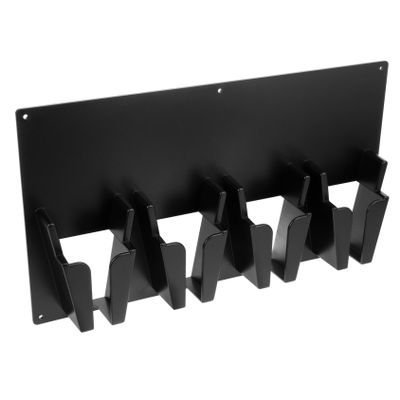 HONMEET Wall Mounted Hair Clipper Rack Sturdy Electric Clipper Storage Stand for Hair Salon Barbershop Space-saving Design for Easy Organization and Access to Trimmers