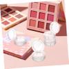 HAPINARY 4pcs Plastic Eyeshadow Pans Palette Blush Case for Women Empty Makeup Containers view 2