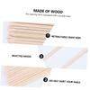 PLAFOPE 50 Pcs Nail Art Wood Sticks Cuticle Pusher Abrasive Cleaning Stick Set view 3