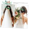 OHPHCALL 2pcs Women Hair Combs with Rhinestones and Leaf Vine Design Decorative Hair Clips for Weddings Parties and Daily Use Elegant Alloy Headpiece for Girls view 2