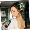 OHPHCALL 2pcs Women Hair Combs with Rhinestones and Leaf Vine Design Decorative Hair Clips for Weddings Parties and Daily Use Elegant Alloy Headpiece for Girls view 4