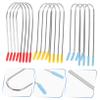 FOYTOKI Hairdressing Styling Tools Metal Hot Roller Clips Fixed Clips for Electric Hot Rollers for Hair view 3