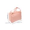 Mikinona Travel Toiletry Bag Hanging Hook Women Cosmetics Organizer Portable Makeup Box Pu Leather Bag view 2
