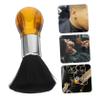 BIUDECO Barber Brush for Hair Salon Soft Fiber Hair Cliers for Men Shave Brush Barber Neck Duster Barber Accessory for Men Barber Supplies Small Duster Brush view 3