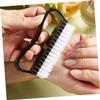 FOYTOKI 6pcs Nail Art Tool Brush Scrubber Nail Scrub Brush Manicure Kit Art for Cleaning view 2