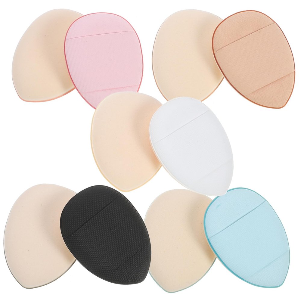 OHPHCALL 15pcs Finger Makeup Puff Soft Sponge for Loose Powder Foundation Concealer Compact Beauty Tools for Precision Application Go