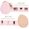 OHPHCALL 15pcs Finger Makeup Puff Soft Sponge for Loose Powder Foundation Concealer Compact Beauty Tools for Precision Application Go view 3