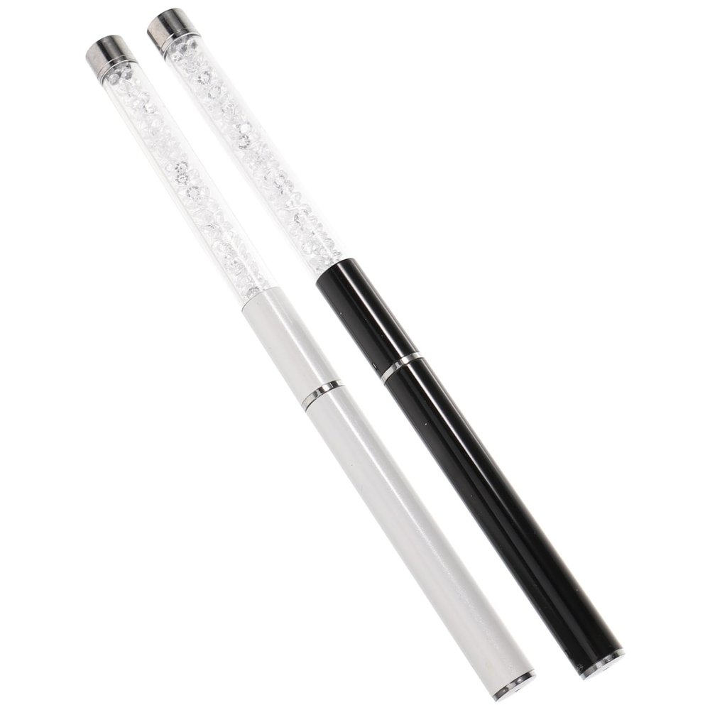 BIUDECO 2pcs Eyelash Brush Applicator Spiral Fibers for Mascara Lash Extensions Makeup Travel-friendly Beauty Tool