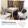Outanaya Cosmetics Organizer Compartments Capacity Makeup Storage Box for Vanity Bathroom and Travel Transparent Design for Easy Access to Skincare and Lipstick view 4