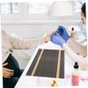 HONMEET Nail Art Mat Large Coverage Manicure Table Pad Foldable Nail Tech Mat Washable view 3
