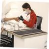 HONMEET Nail Art Mat Large Coverage Manicure Table Pad Foldable Nail Tech Mat Washable view 4