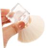 HONMEET Nail Brush for Cleaning Fingernails Toenails Soft Bristles for Easy Grime Removal Lightweight Design for Travel Makeup Powder Nail Art Tool view 2