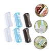 HONMEET 6pcs Nail Brush Set for Cleaning Fingernails Pp Material Nail Brushes for Men Nail Brush for Women Nail Brush for Cleaning Comfortable Grip Nail Fingernail Scrub Brush view 3