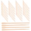 BIUDECO 200 pcs Wooden Waxing Sticks Applicator for Hair Removal Multi-Purpose Wax Spatula for Face Body and Eyebrow Waxing Disposable Wax Applicator Tool view 1
