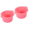 BIUDECO 2pcs Hair Removal Wax Warmer Bowl High-temperature Resistant Silicone Liner for Effortless Waxing Easy to Clean Waxing Bowl Compatible view 1
