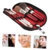 PLAFOPE Mini Makeup Brush Set Full Kit for Women Travel Makeup Brush Set for Women view 4