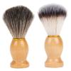 FOYTOKI 2pcs Soft Nylon Fiber Shaving Brush for Men Professional Barber Brush Neck Duster for Salon Use Foam Applicator for Beard Care and Shaving view 1