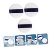 BIUDECO 3pcs Cosmetic Cushion Velvet Puff for Loose Powder Talc Powder Puff for Blusher Highlighter view 3