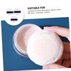 BIUDECO 3pcs Cosmetic Cushion Velvet Puff for Loose Powder Talc Powder Puff for Blusher Highlighter view 4