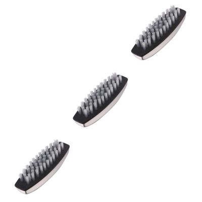 BIUDECO 3pcs Stainless Steel Nail Cleaning Brush Bristles for Odor Removal after Handling Smelly Foods Compact and Portable Soap Brush for Cleaning