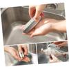 BIUDECO 3pcs Stainless Steel Nail Cleaning Brush Bristles for Odor Removal after Handling Smelly Foods Compact and Portable Soap Brush for Cleaning view 2