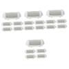 BIUDECO 20pcs Feet Scrubber Replacement Roller Heads Foot File Refill Rollers for Electric Pedicure view 1