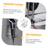 MERRYHAPY 2pcs Stainless Steel Wall-mounted Electric Holder Adhesive Shaving Supplies Stand for Bathroom Organization Compact Design for Easy Installation and Space-saving Use view 4