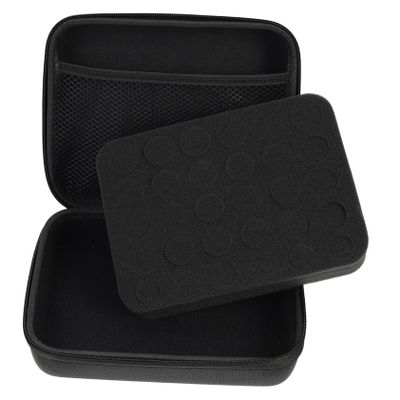 BIUDECO Essential Oil Storage Bag 30 Compartment Travel Perfume Organizer Essential Oil Bottle Holder Model Paint Storage Case Shockproof