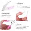 HONMEET 10pcs Complete Eyebrow Care Kit Grooming Set Razor Scissors Tweezers Lash Curler for Women Men view 3