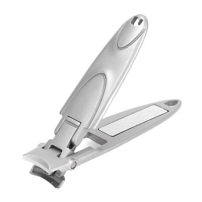 German Nail Clipper, Stainless Steel Ultra Thin Nail Clippers for Thick Nails. Arc Jaw Design, Wear with Auto Collecting,Elegance and Flexibility for Nail Trimming,