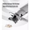 German Nail Clipper, Stainless Steel Ultra Thin Nail Clippers for Thick Nails. Arc Jaw Design, Wear with Auto Collecting,Elegance and Flexibility for Nail Trimming, view 4
