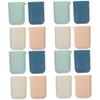 Gogogmee 16pcs Rolling Cart Storage Bucket Wall Storage Box Accessories Hanging Organizer Home Hanging Basket Sundries Holder Small Bucket view 1