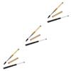 Beatifufu 6pcs Natural Eyelash Brush Lash Brush for Eyelash Extensions and Eyebrows Makeup Supplies view 1