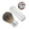 Mikinona 1pc Men's Shaving Brush Hair Cliers for Men Barber Shaving Brush Dense Hair and Aluminum Tube view 1