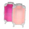 BIUDECO 6pcs Makeup Travel Case Mini Suitcase Bag Hard Shell Organizer for Women Portable Toiletry Case Makeup view 2