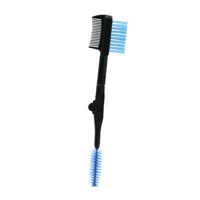 HONMEET Eyebrow Makeup Brush Double-ended Comb for Lash Brow Angled Brush for Gel or Pomade Random