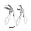 2 Pcs/Set Partial Eyelash Curlers Eye Lashes With Comb Curler Wide-Angles Eyelash Curler Natural Curling Makeup Tool view 1