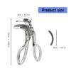 2 Pcs/Set Partial Eyelash Curlers Eye Lashes With Comb Curler Wide-Angles Eyelash Curler Natural Curling Makeup Tool view 3