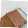 HONMEET 2pcs Leather Strop for Sharpening Barber Polishing Cloth for Straight Scissors and Woodworking Tools view 2