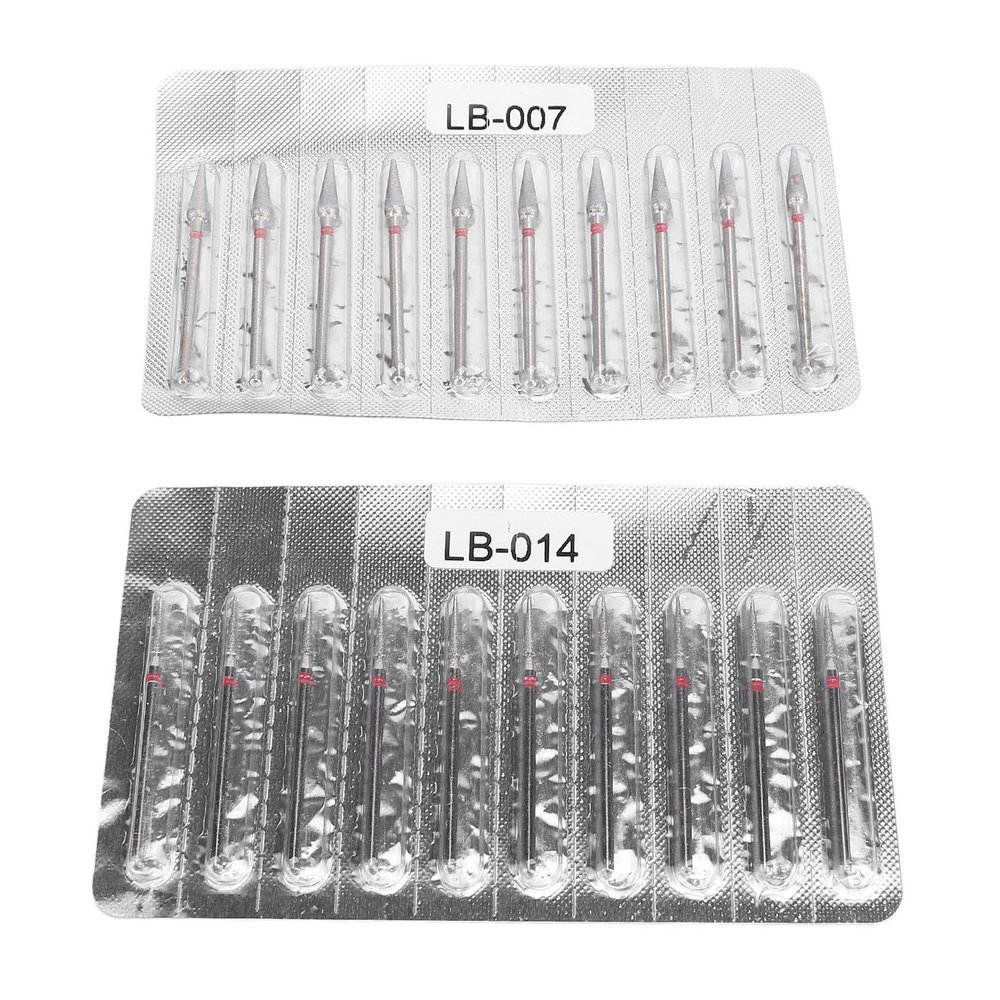 20 Pcs Nail Drill Bits Set Manicure Tools Stainless Steel Professional Cuticle Remover Bits Kit for Nail Salon