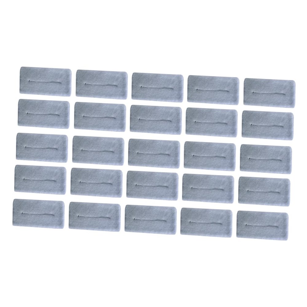 BIUDECO 25pcs Hair Perm Insulation Cotton Mats Safe Heat Protection for Hairdressing for Salon Use Prevents Scalding During Perming