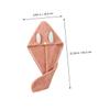BIUDECO Cartoon Rabbit Ear Hair Cap Dry Hair Hat Soft Absorbent Hood Dryer for Women Men Boys and Girls view 4