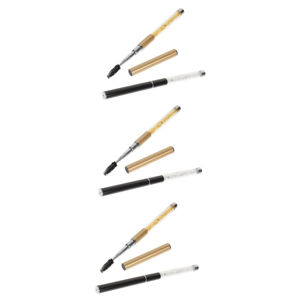 HAPINARY 6pcs Eyelash Brush Lash Tool Professional Mascara Wand Brush for Extensions