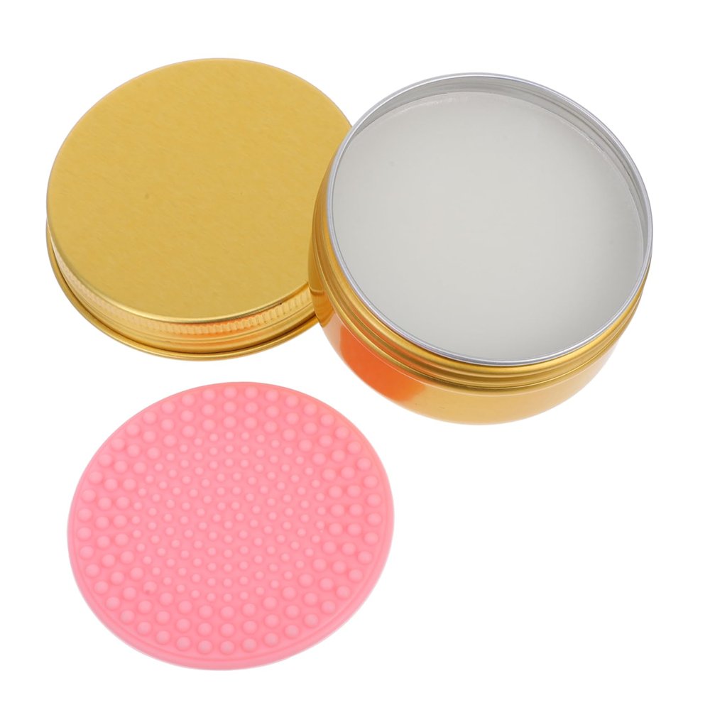 IWOWHERO Cosmetics Brush Cleaner Makeup Brush Cleaning Soap Lightweight Cleaning Tool for Home Travel